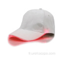 Chapeau de lumières LED colorées